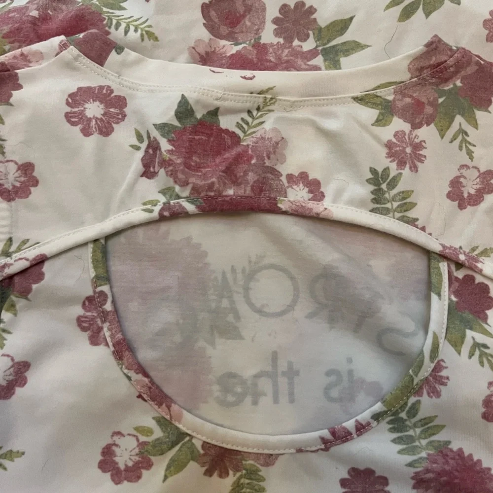 Joyfolie Mia Joy Strong Is The New Pretty Floral Dress HiLo Girl’s Sz 12